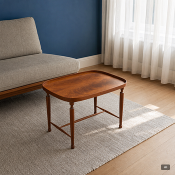 Josef Frank, coffee table / side table, model B 974, Svenskt Tenn, ca 1990.
