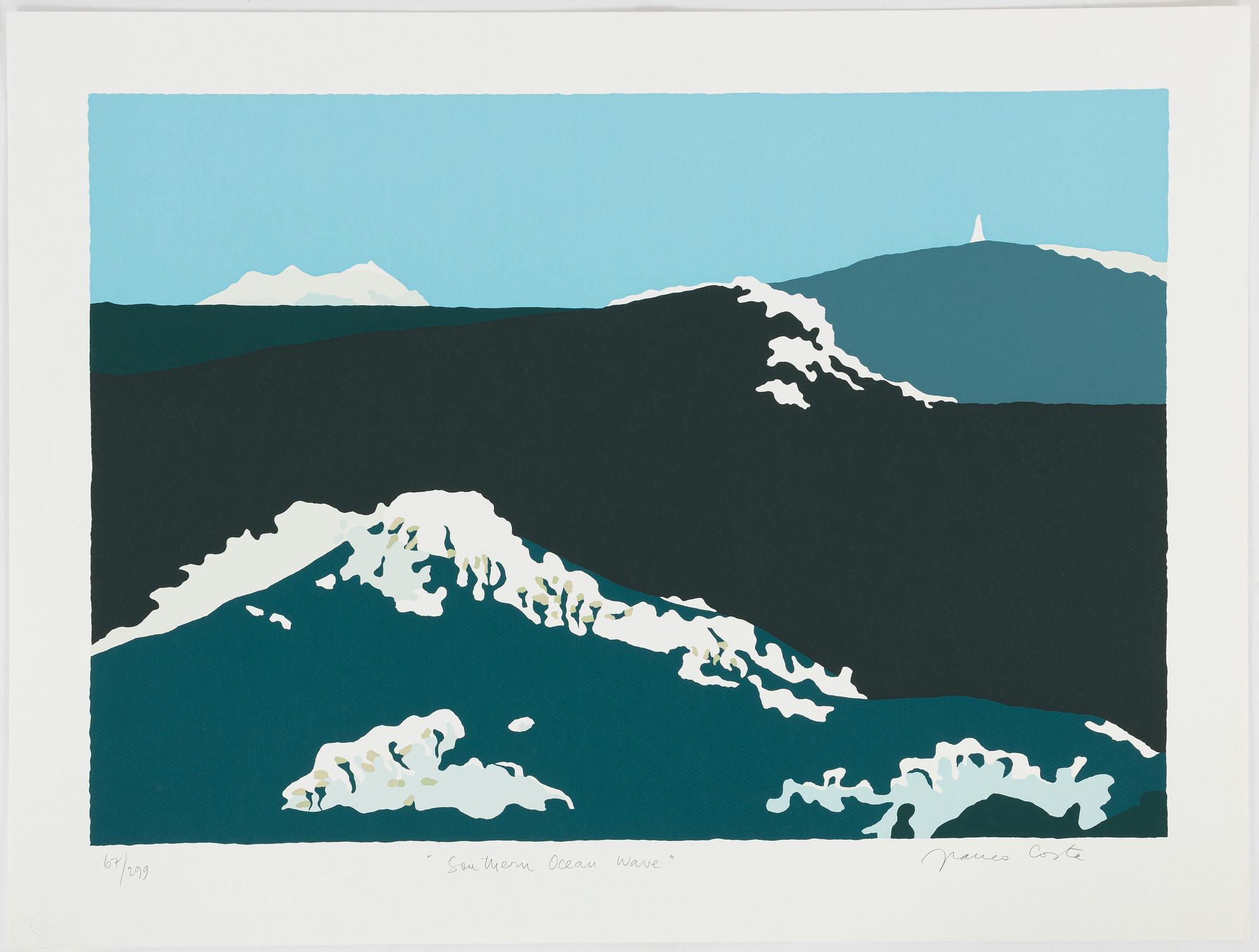 Franco Costa, "Flying Kites", "Power Reaching", "Southern Ocean Wave", "Organ Pipes" (4).