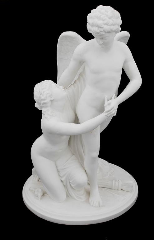 SKULPTUR, parian, Rörstrand, 1910/20-tal.