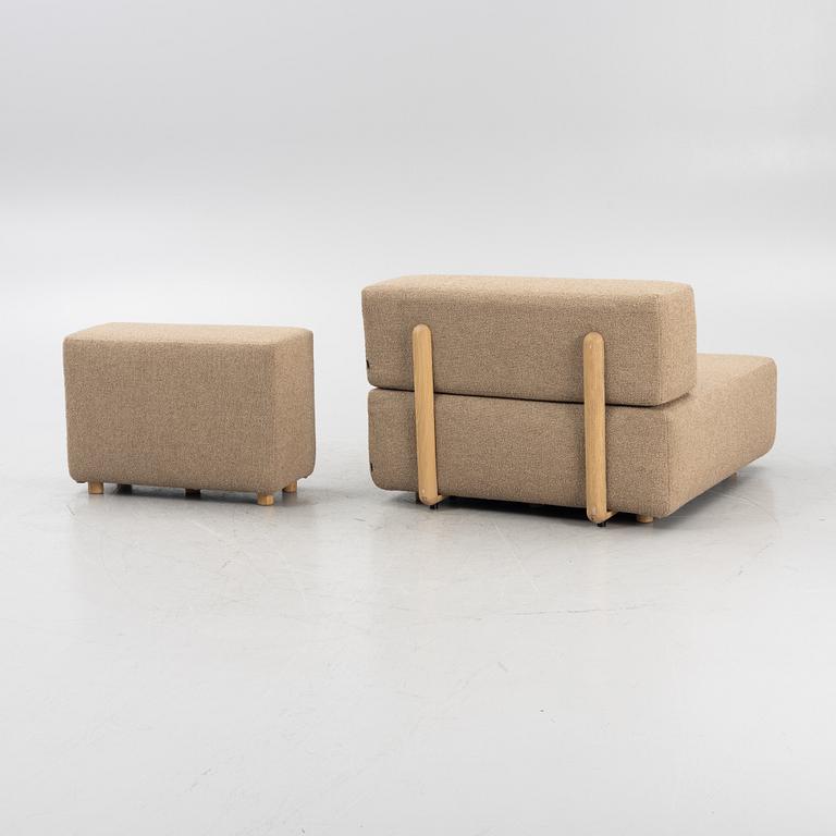 Glismand & Rüdiger, a "Recover" lounge chair, Bolia, 21st century.