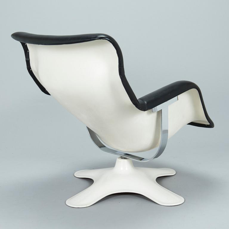 Yrjö Kukkapuro, 1980/-90s armchair 'Carousel' for Avarte, Finland.