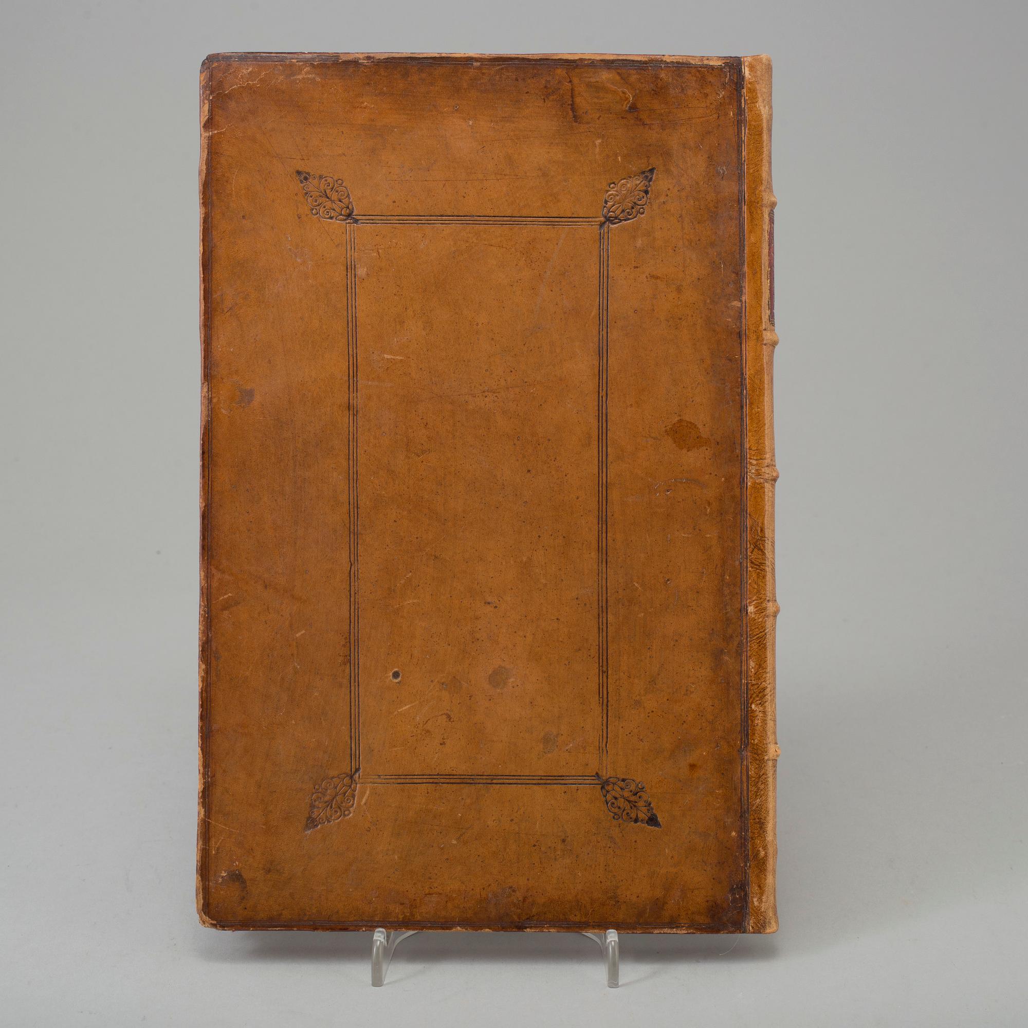 BOK, Johannes Schefferus, Beskrivning av Lappland tryckt Oxford 1674.