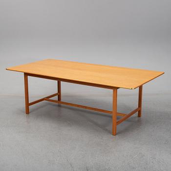 Josef Frank, An elm and mahogany 'B590' table, Svenskt Tenn.