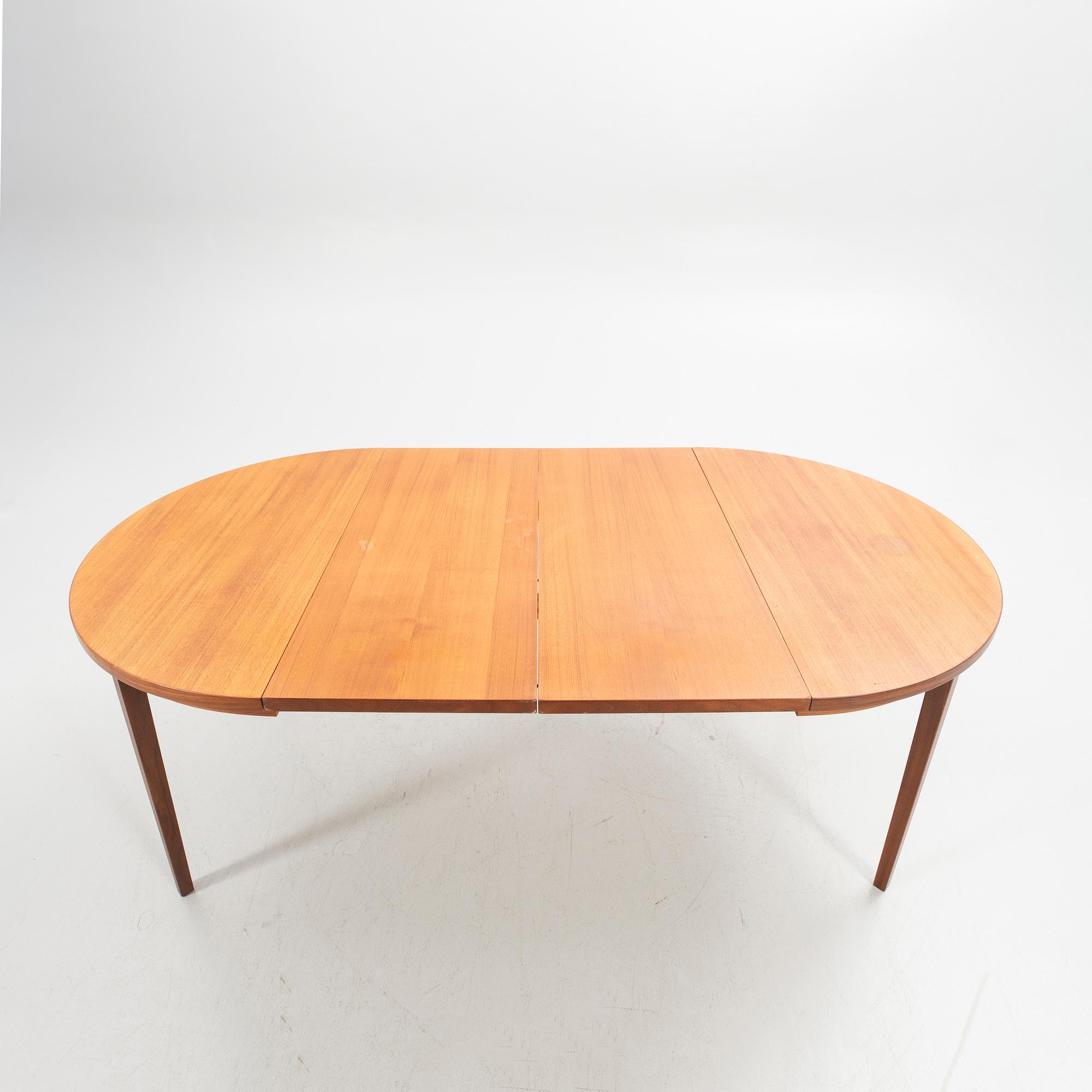 Matbord, 1960-tal.