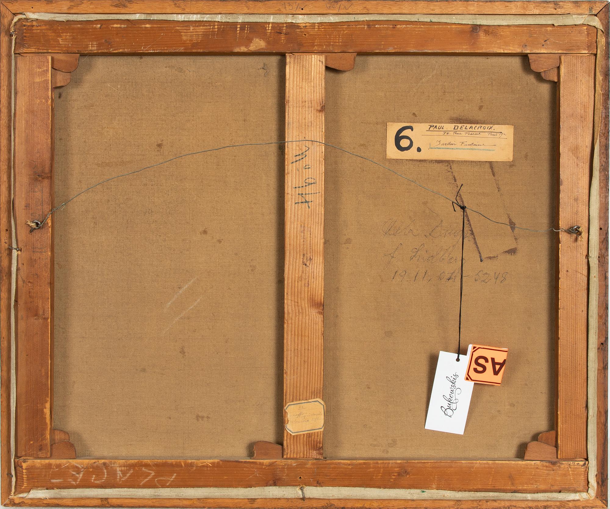 Pauline Delacroix-Garnier,  Parklandskap.