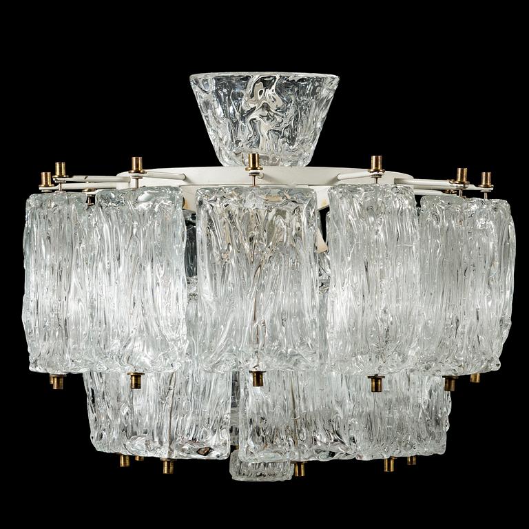 A 1960/1970's chandelier for Murano, Italy.