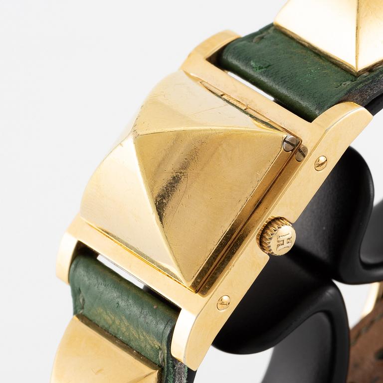 Hermès, Medor, wristwatch, 23 mm.
