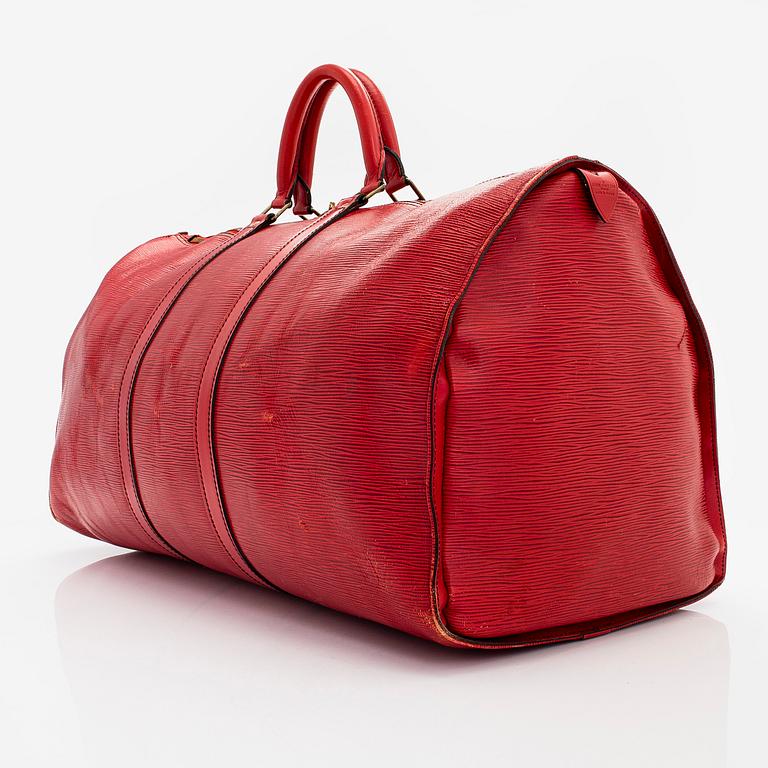 Louis Vuitton, weekendväska, "Epi Keepall 55".