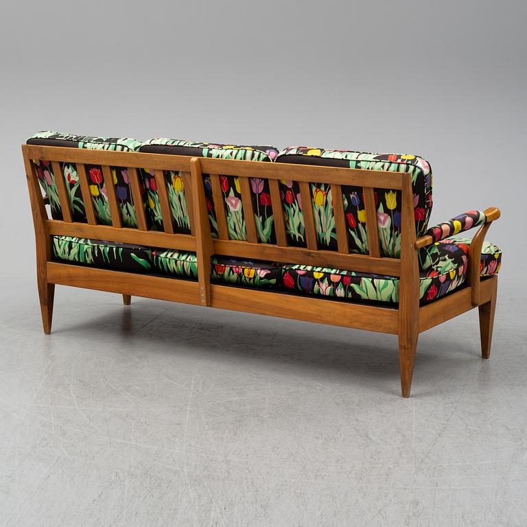 A Josef Frank model 2211 sofa, second half of the 20th century, for Firma Svenskt Tenn, designed 1956.