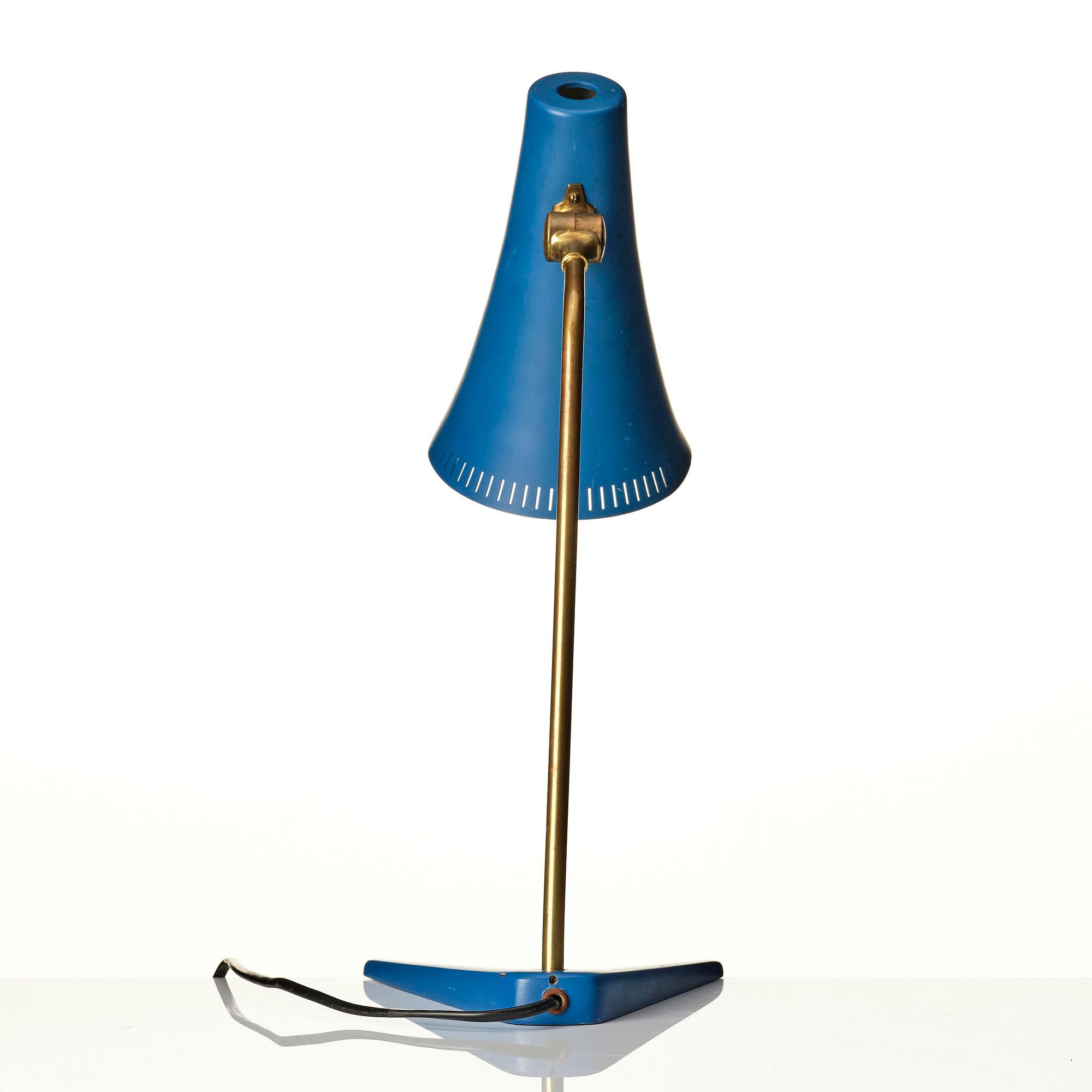 Bröderna Malmströms Metallvarufabrik, a table lamp model "2821", Malmö, 1950s.