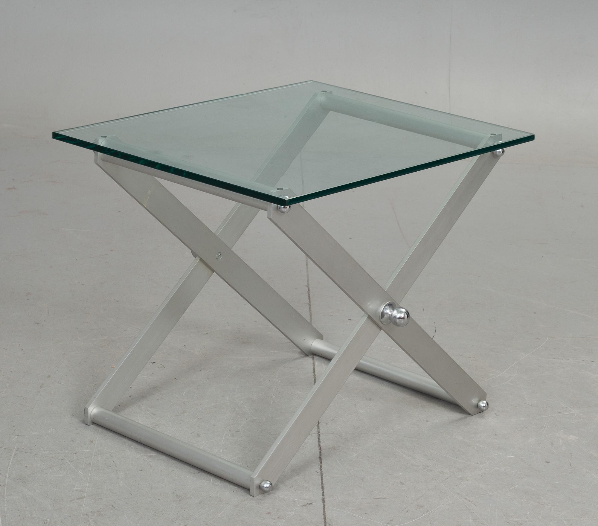 SIDBORD, glas, inköpt på NK, 1980/90-tal.