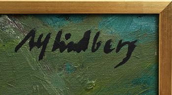 ALF LINDBERG, olja på duk, sign.