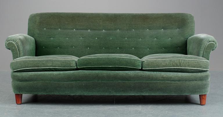 A Josef Frank sofa, Svenskt Tenn, 1930's-40's, model 568,