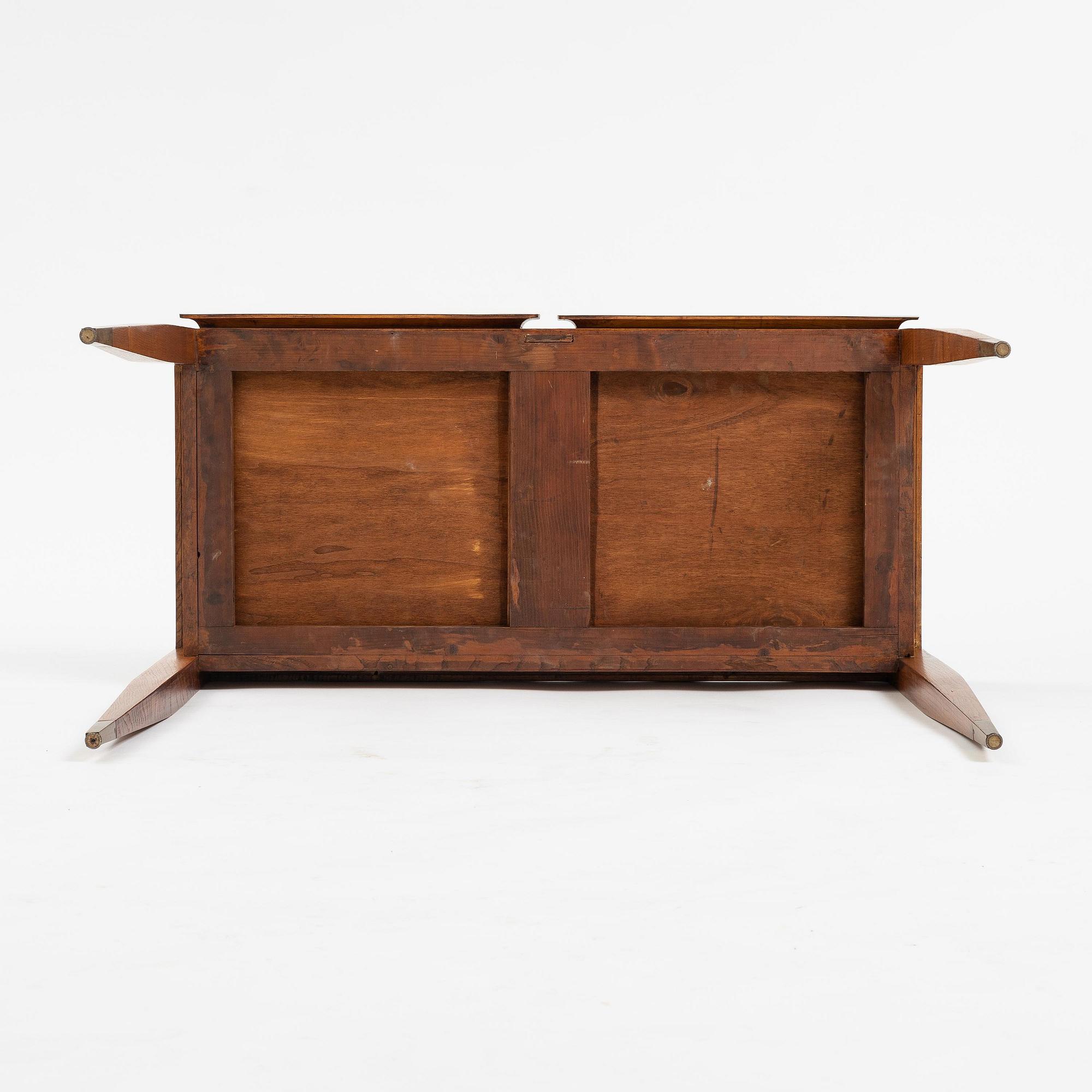Gio Ponti, a vanity desk and chair, Giordano Chiesa or Cassina, for the Hotel Parco dei Principi, Rome, ca 1964.
