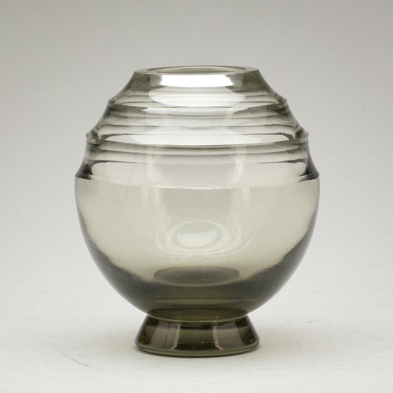 VAS, glas, Vicke Lindstrand. Orrefors.