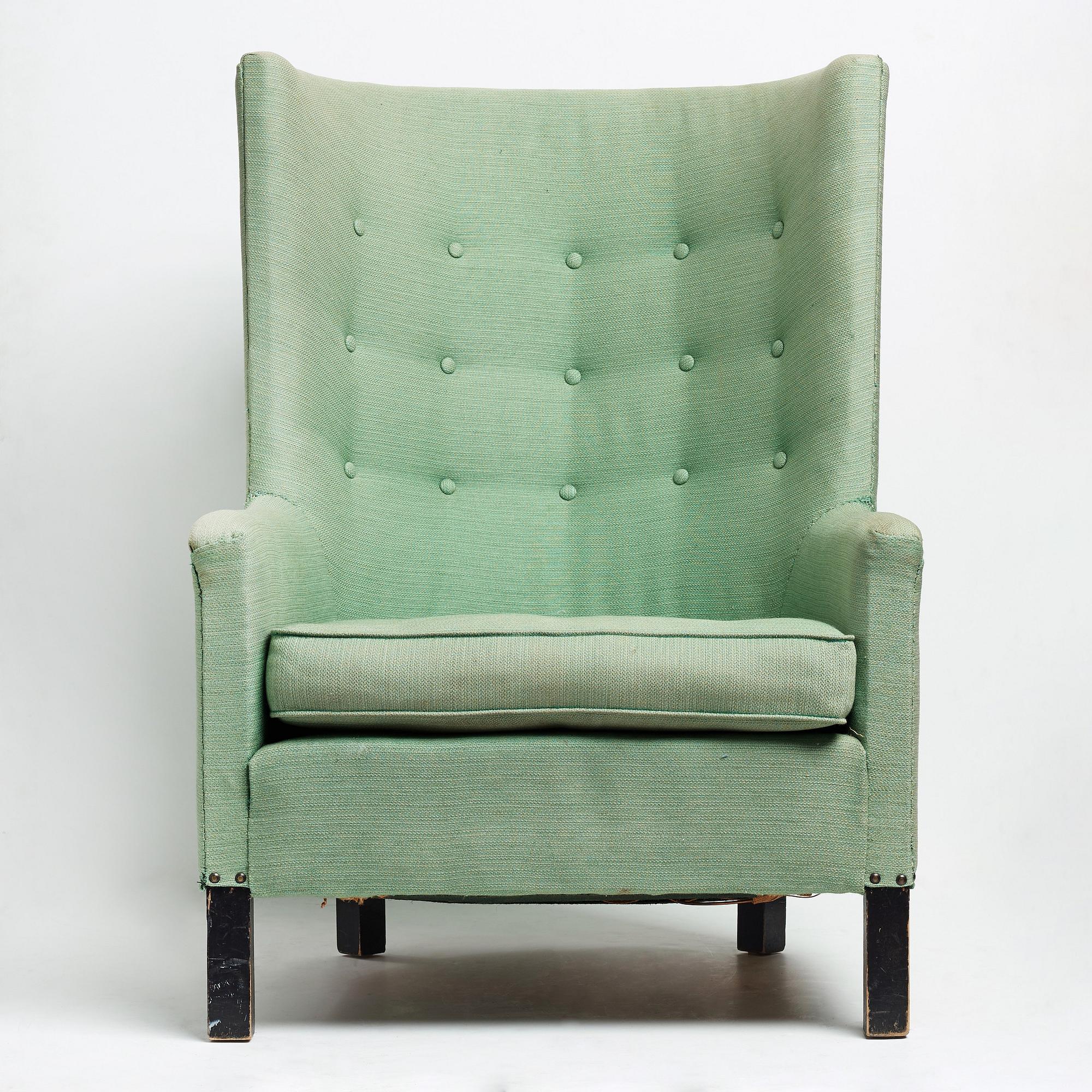 Björn Trägårdh, a "model 151" easy chair for Firma Svenskt Tenn, Sweden 1930's.