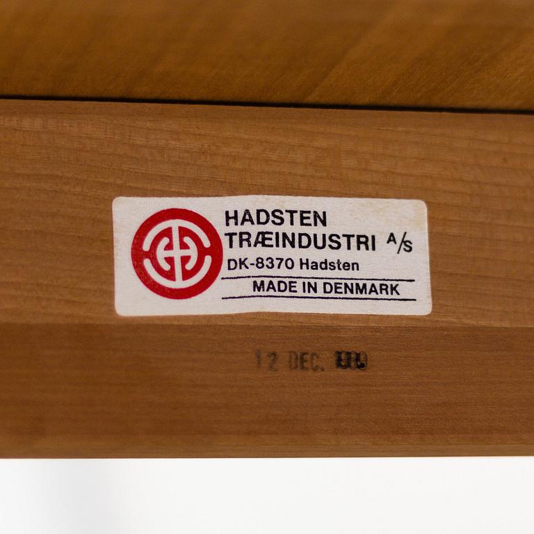 An Andreas Hansen desk and chair for Hadsten träindustri Denmark later part of the 20th century.