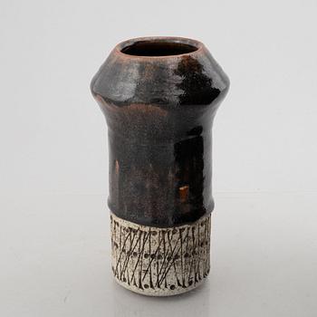 Lisa Larson, a unique stoneware vase, Gustavsberg Studio.