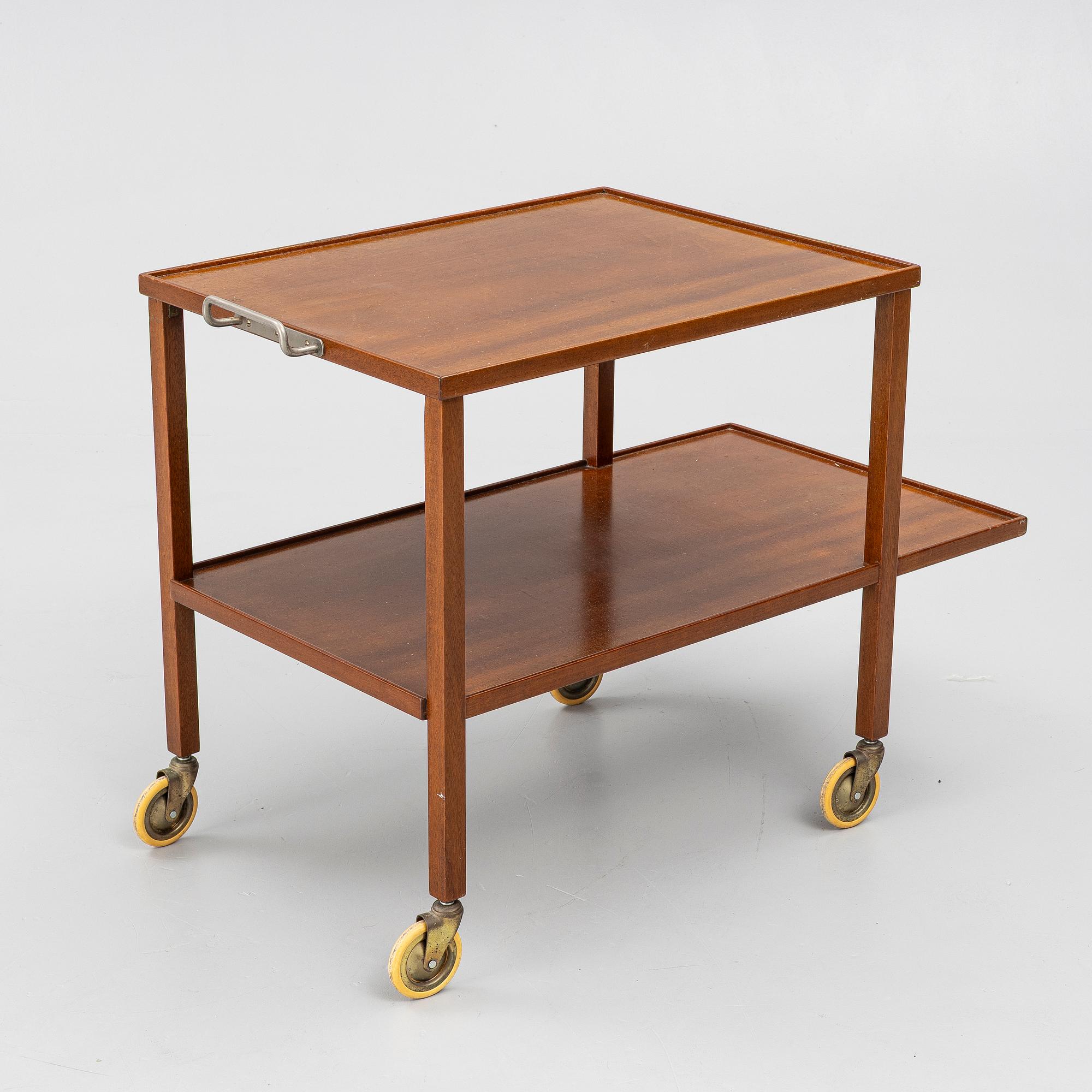 Josef Frank, a serving cart, model B470, Svenskt Tenn, before 1985.
