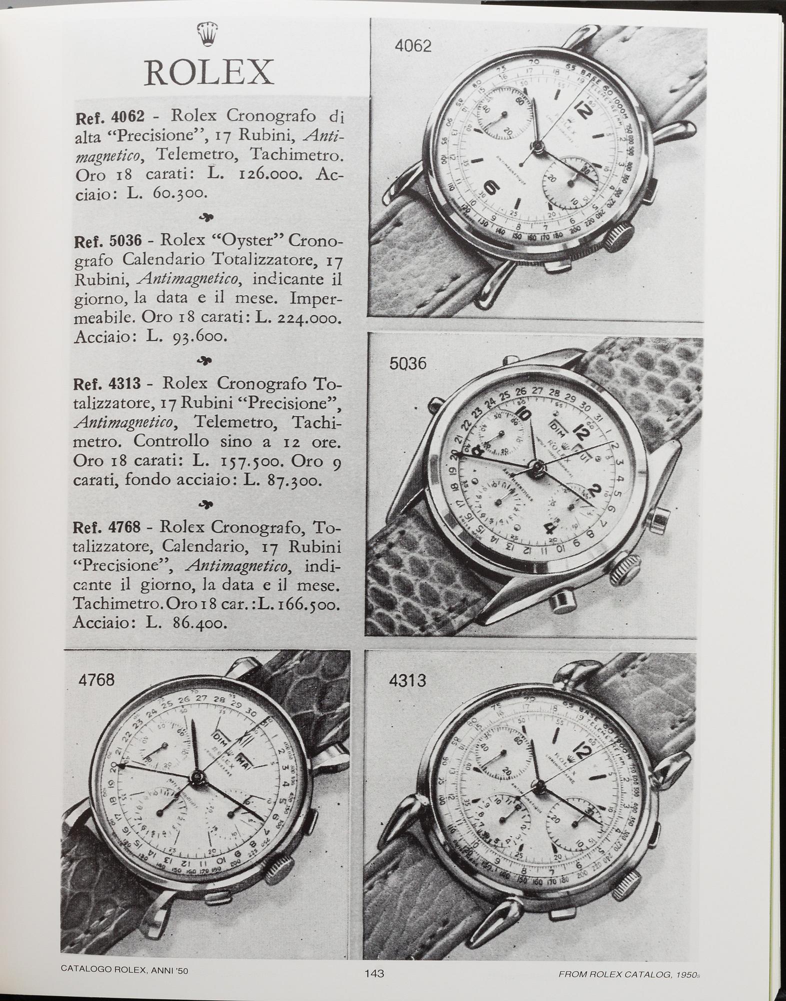 BÖCKER, 2 st, bl.a. "Orologi da Pulso Wristwatches Rolex", Osvaldo Patrizzi, Guido Mondani Editore, 1995.