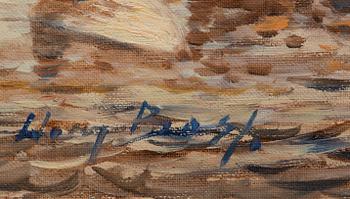 WIM BOS, olja på duk, signerad.