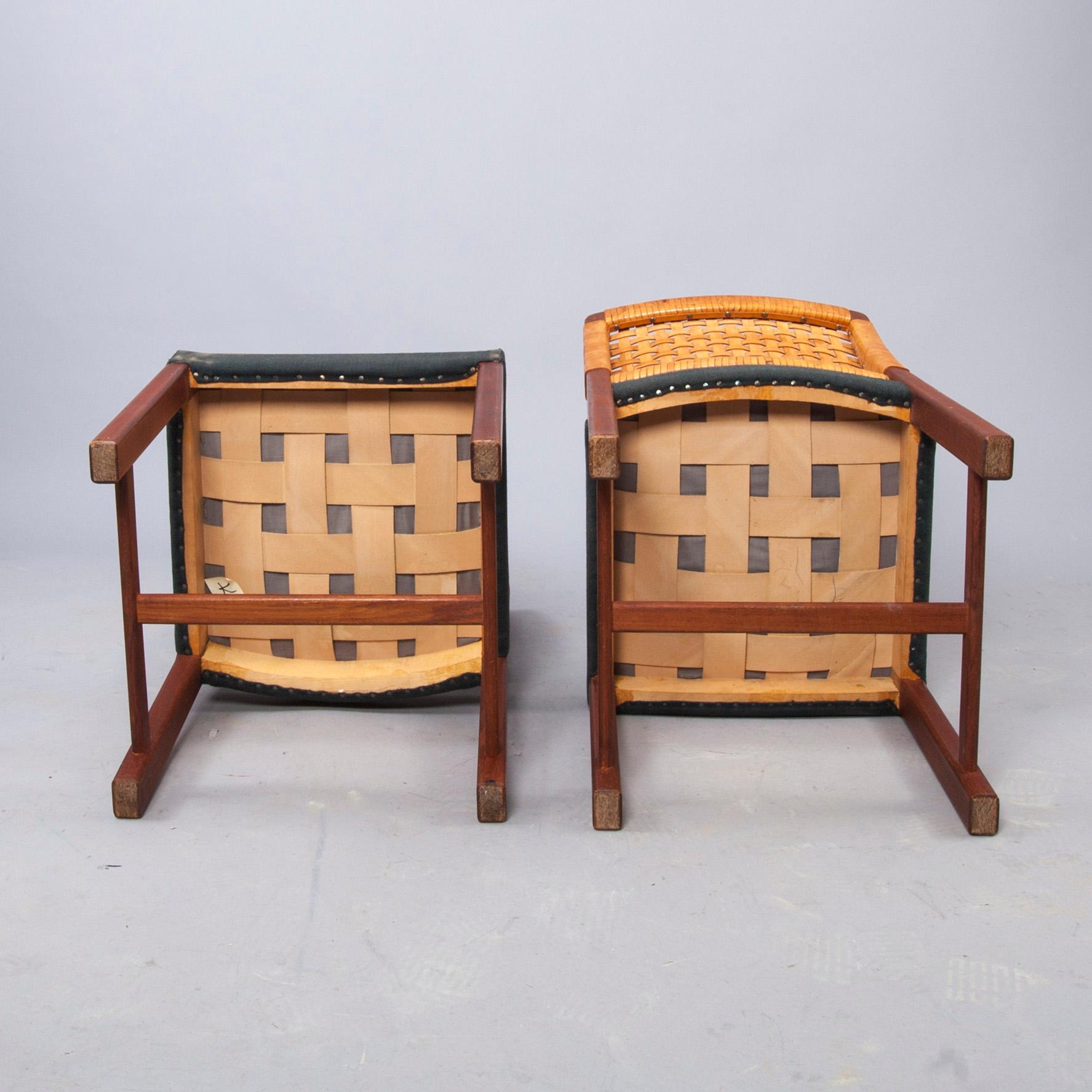 MATBORD och STOLAR, 10 st, HMN Huonekalu Mikko Nupponen, Lahtis, 1960-tal.