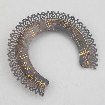 Icon, with a silver cover, Russia, 1896-1908.