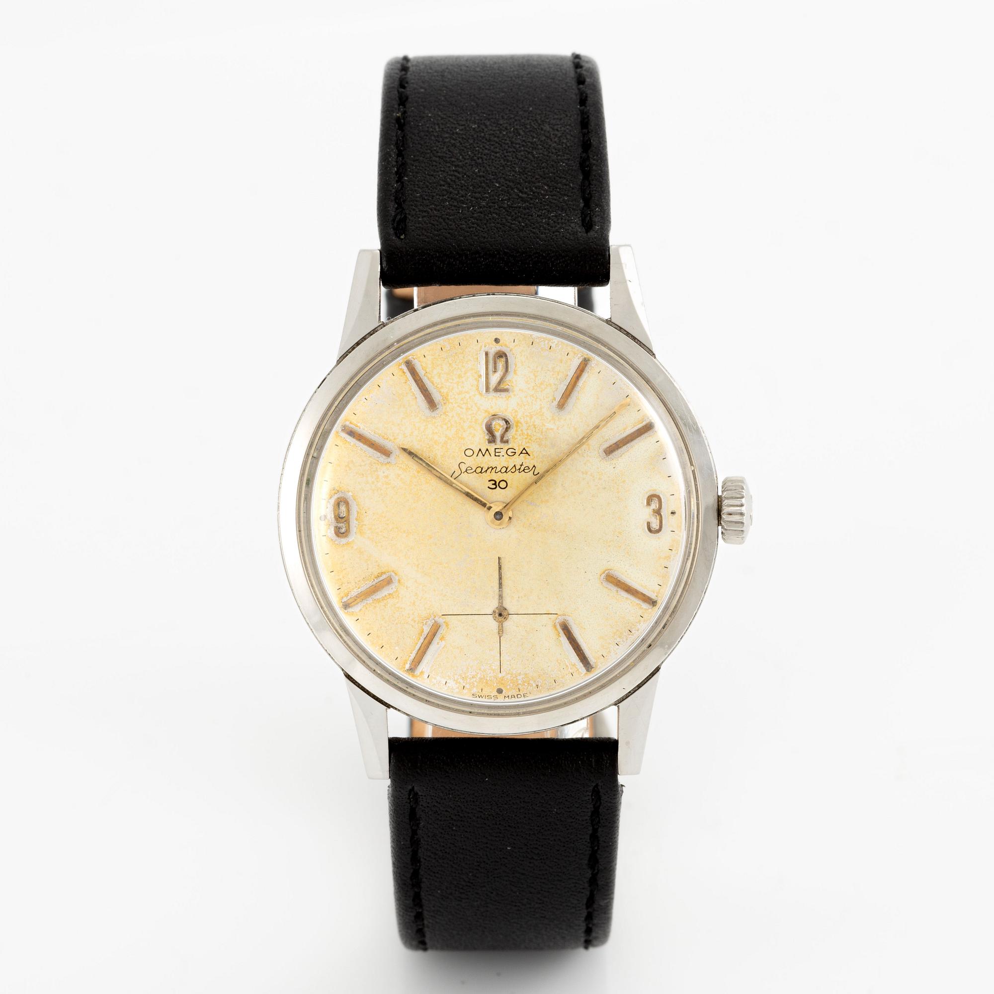 Omega, Seamaster 30, armbandsur, 35 mm.