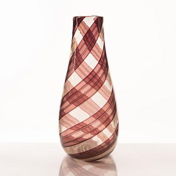 Vas, glas, Striato, Murano, Italien.