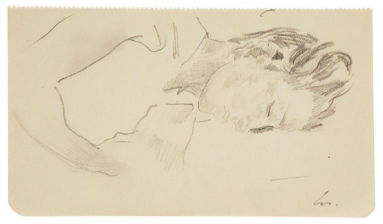 Lotte Laserstein, Sleeping Traute.