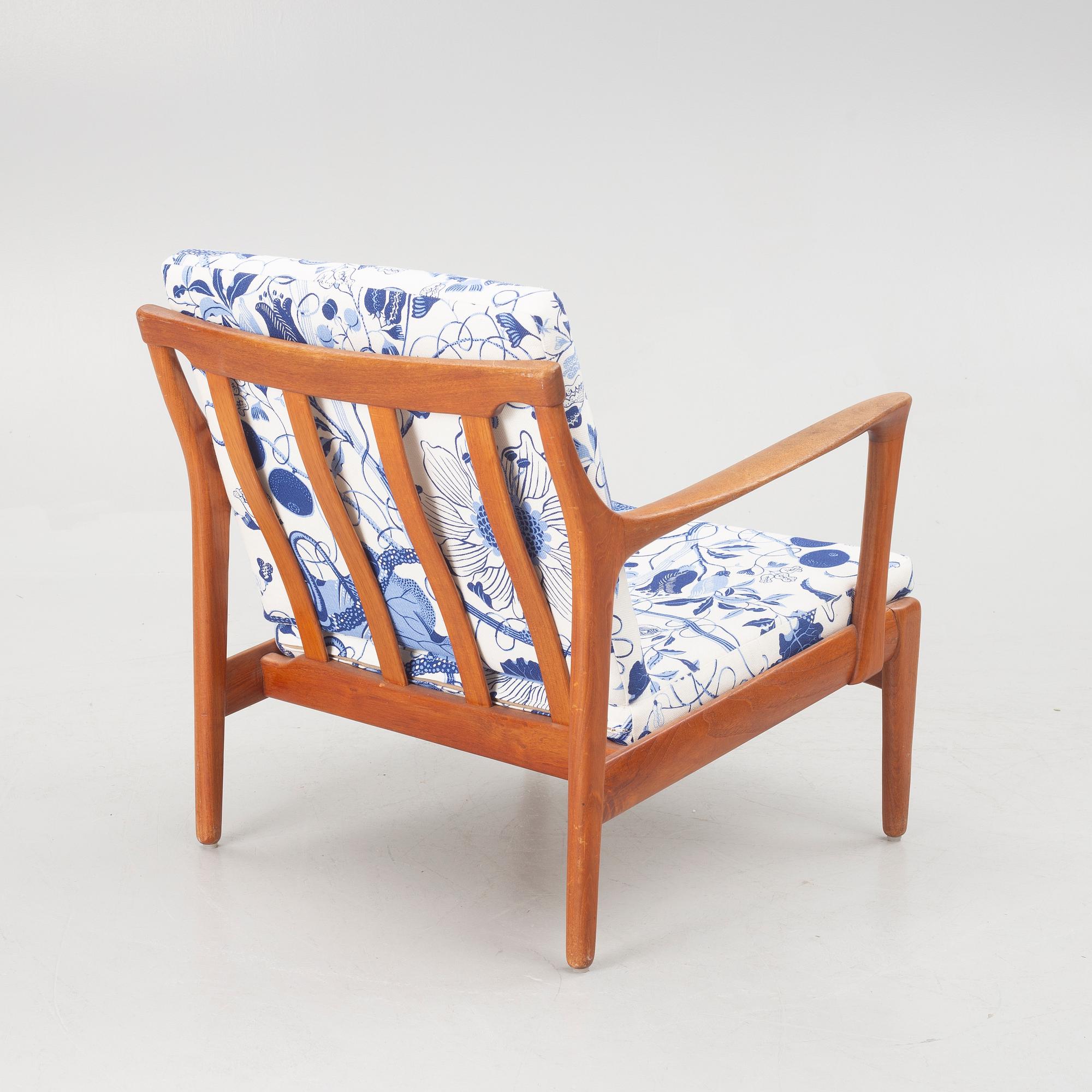 Bertil Fridhagen, a 'Kuba' chair, Bröderna Andersson, Ekenäs, Sweden.
