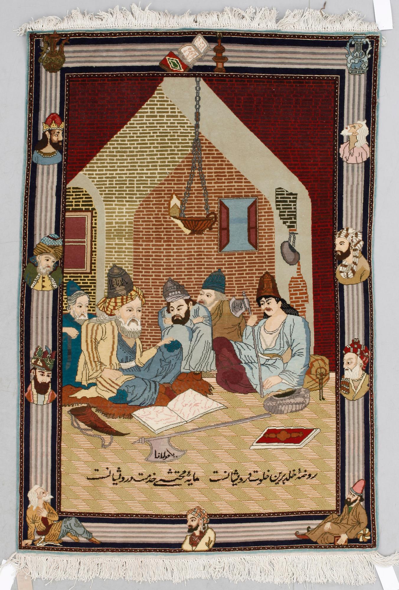 MATTA, orientalisk. Ca 140 x 98.