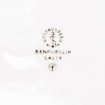 STIG LINDBERG, kaffeservis, 20 delar, porslin, "Salix", Gustavsberg, 1960-tal.