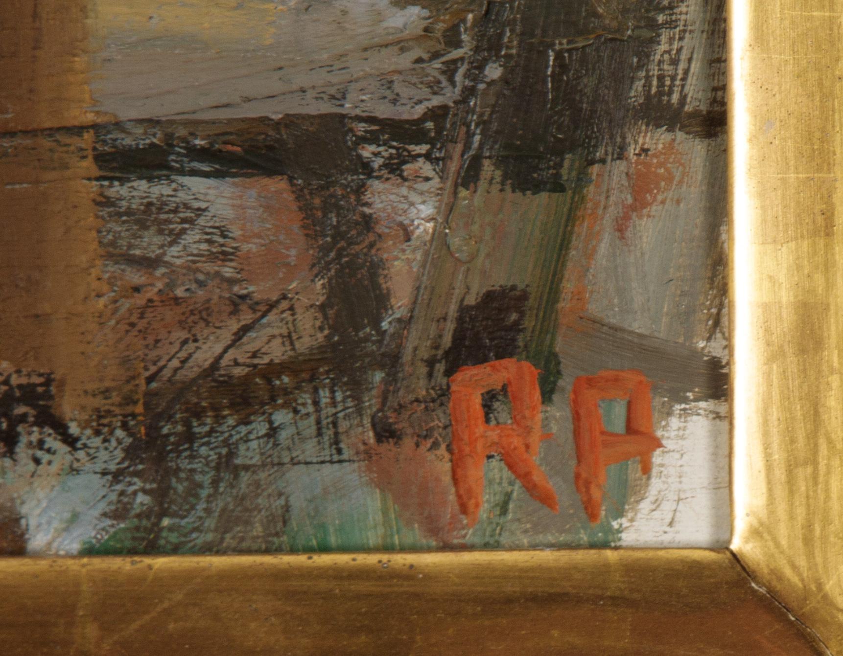Ragnar Person, oil on board, signed.