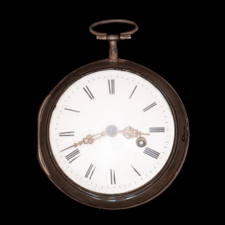 FICKUR, silver, John Ward, London, England, trol 1700-tal.