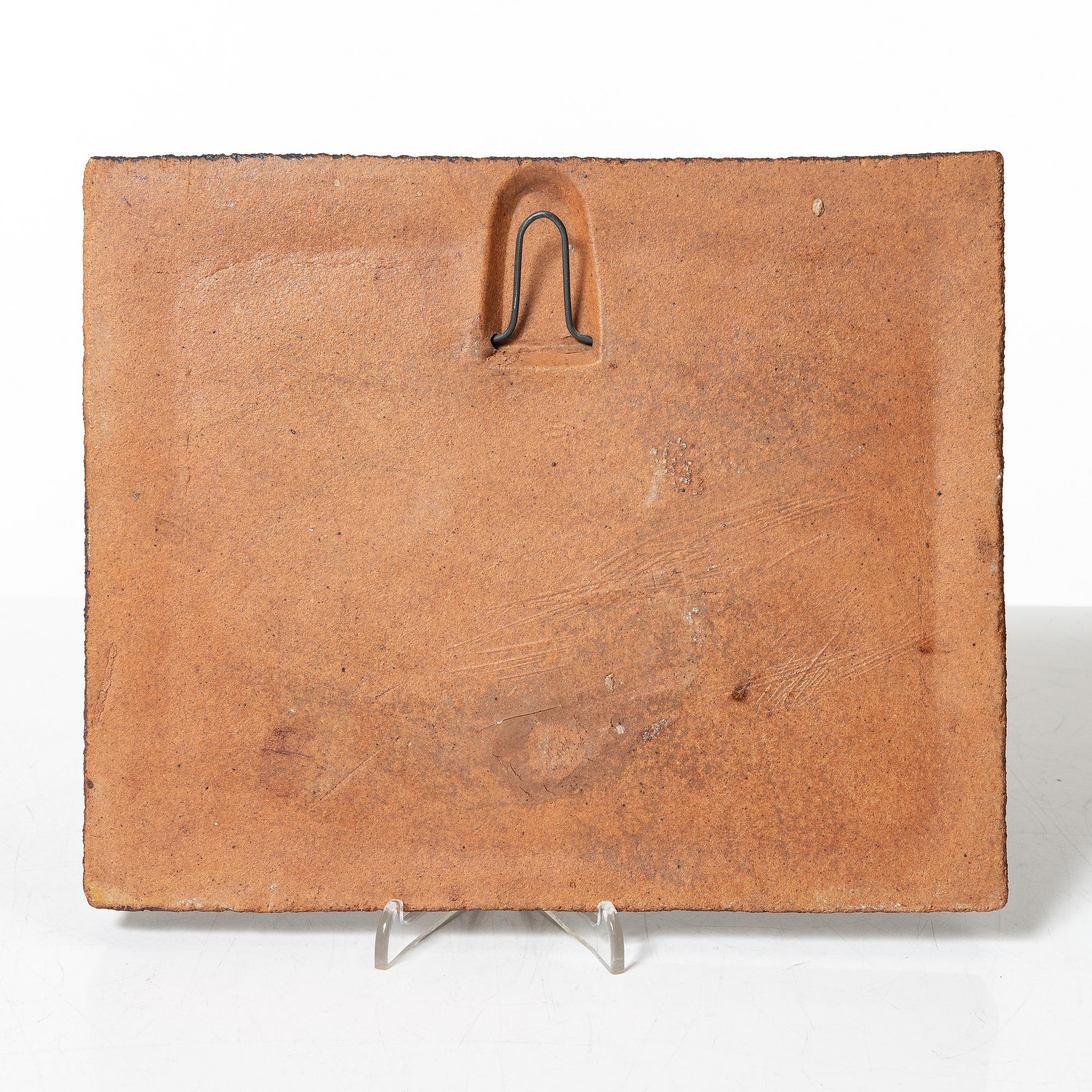 Gustavsberg, a stoneware plaque, Gustavsberg.