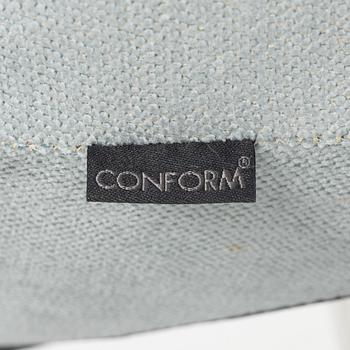 Jahn Aaamod, fåtölj med fotpall, Globe, Conform.