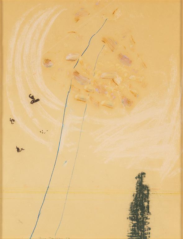 RUNE JANSSON, blandteknik på papper, 1958.