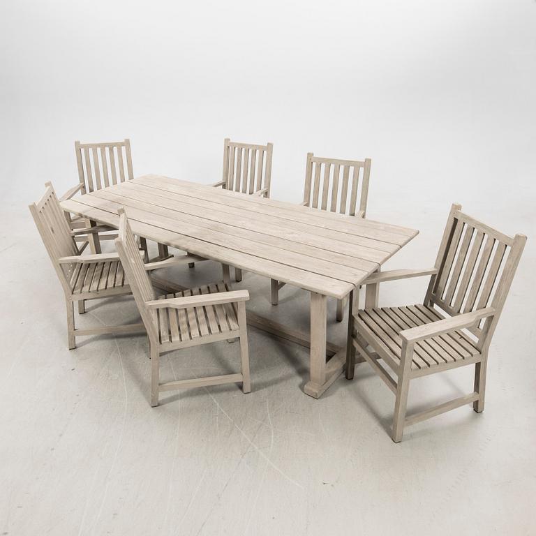 Garden furniture, 7 pieces, Artwood.