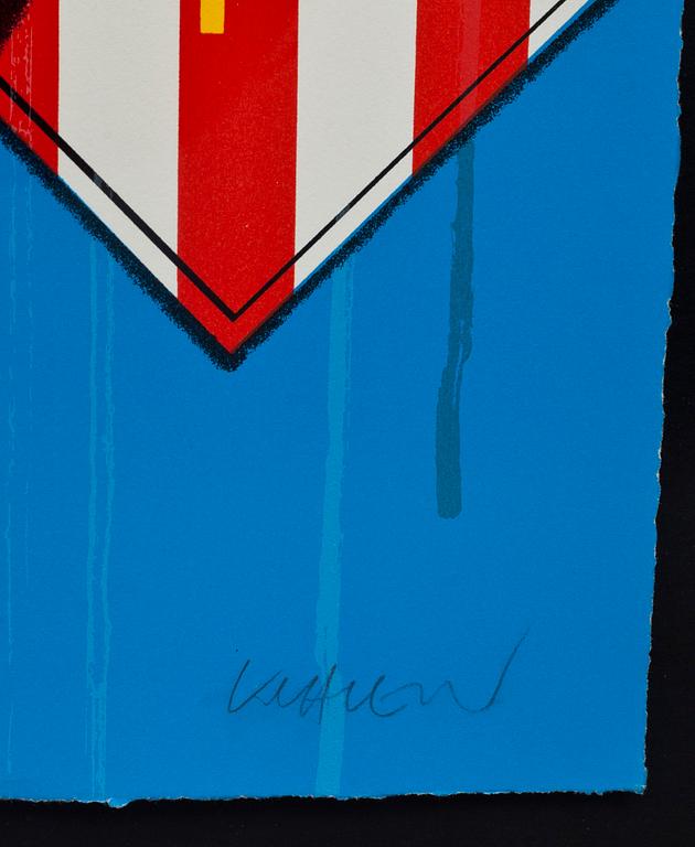 PETER KLASEN, färgserigrafi, signerad och numrerad 47/250.