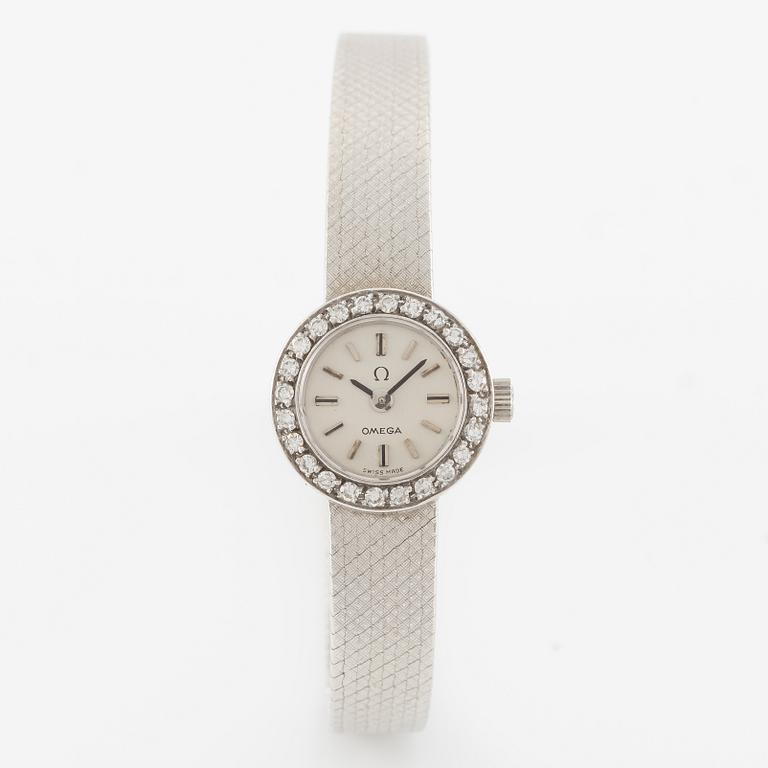 Omega, wristwatch, 15 mm.