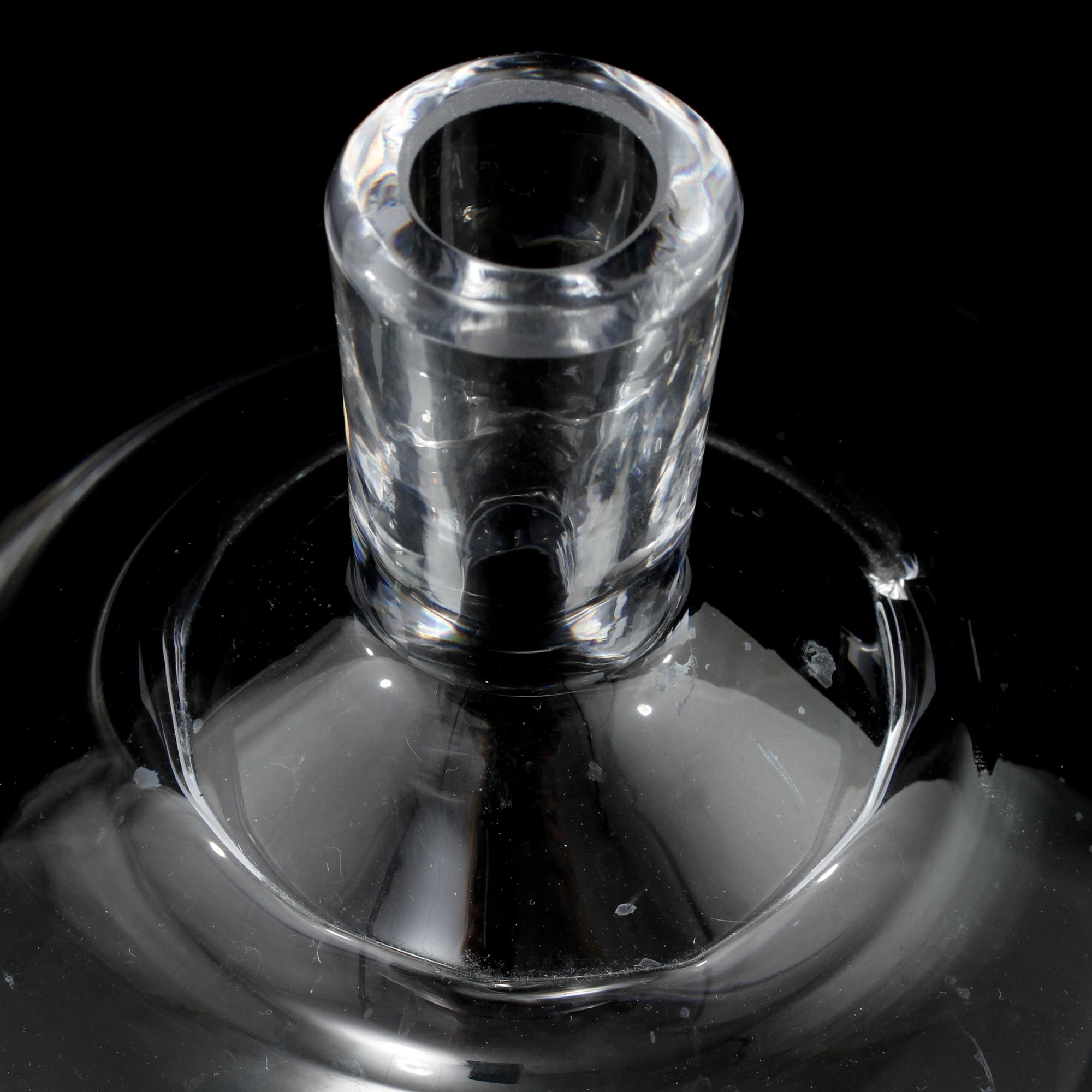 VAS, glas "Äpplet", Ingeborg Lundin, Orrefors, 1900-talets andra hälft.