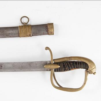 SABLAR, 3 st, Sverige, 1800-tal.