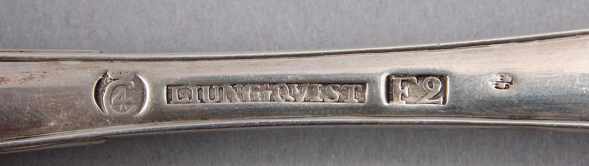 STRÖSKED, silver, Magnus Ljungqvist Kristianstad, 1788.