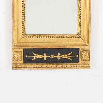 A Swedish Empire Mirror, first half of the 19th Century.