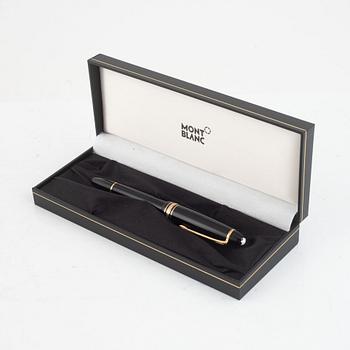 A Mont Blanc Fountain Pen.