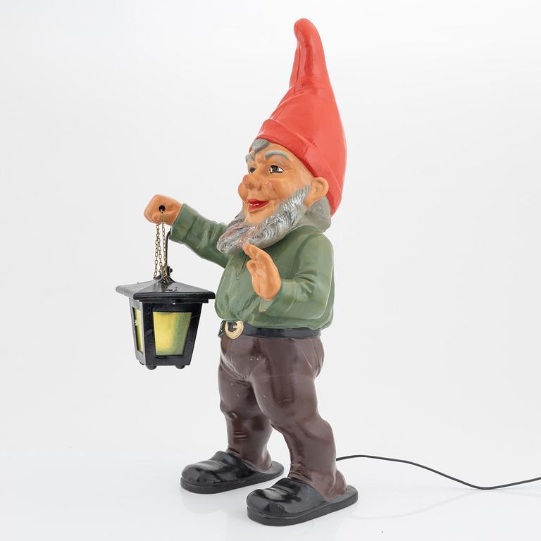 A ceramic garden gnome, West Germany, second half of the 20th century.