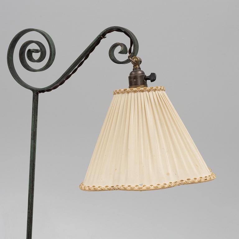 Bjerkås, a pair of floor lamps model "6", Gothenburg, 1930s.