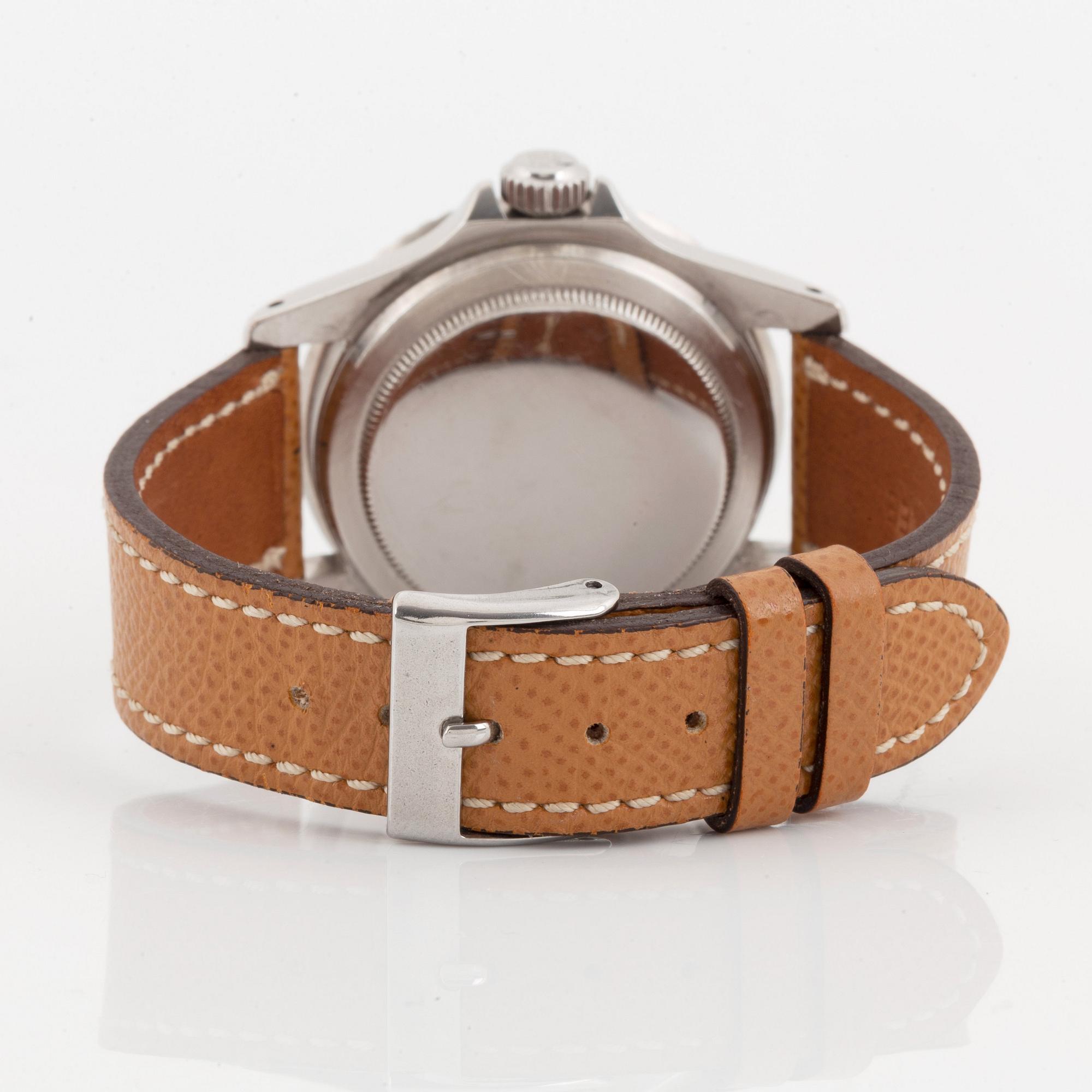 Rolex, Submariner, "Pointed Crown Guards, Chapter Ring, Exclamation Point, Gilt Dial".