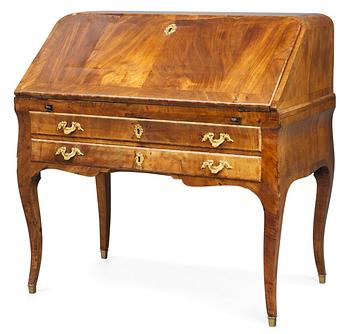 107. A Rococo secretaire.